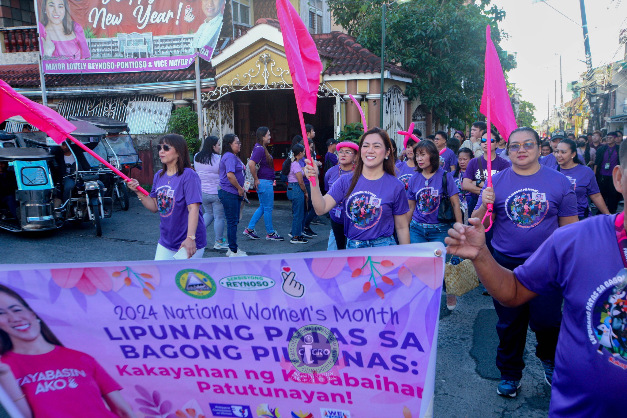 PURPLE WALK: OPENING THE 2024 WOMEN’S MONTH CELEBRATION IN THE CITY OF TAYABAS.