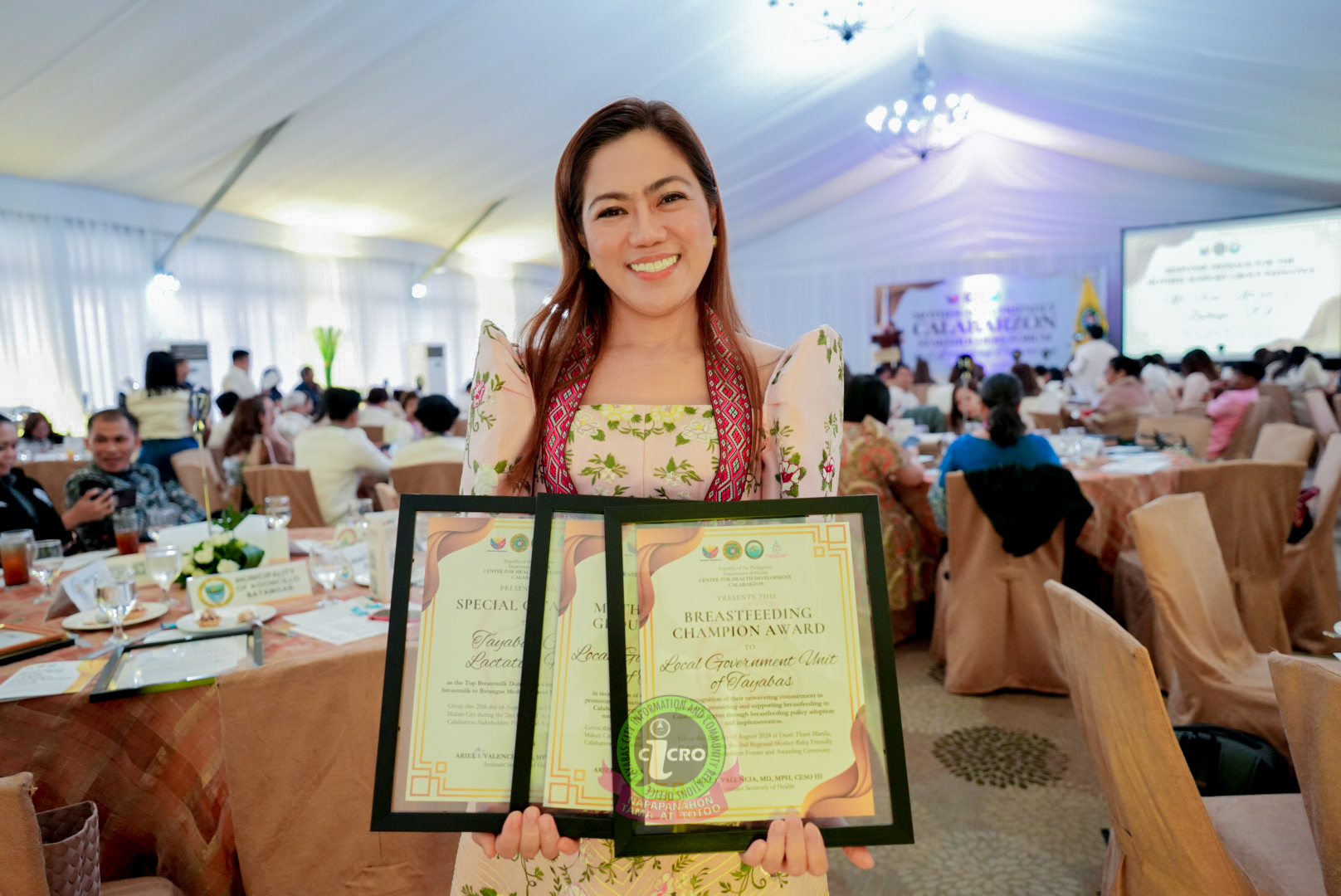 LGU TAYABAS, BREASTFEEDING CHAMPION AWARDEE ANG LGU TAYABAS SA 2nd REGIONAL MOTHER-BABY FRIENDLY CALABARZON STAKEHOLDERS FORUM AND AWARDING CEREMONY; DALAWANG IBA PANG AWARDS, NATANGGAP DIN.