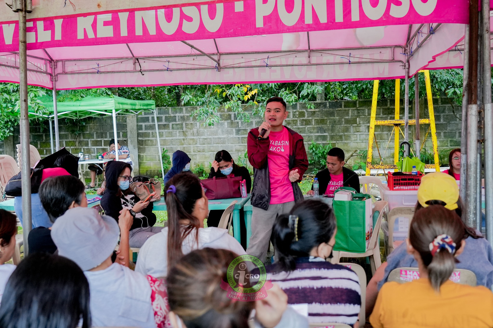 Masama man ang panahon tuloy pa din ang Serbisyong Reynoso Caravan sa mga residente ng Barangay Kanlurang Domoit sa Villa Czarina.