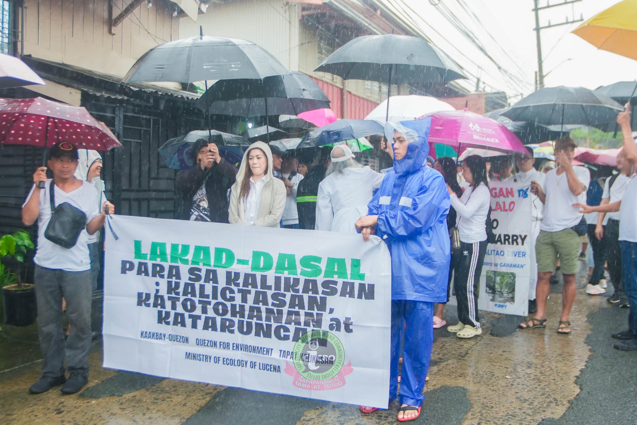 MAMAMAYAN LABAN SA QUARRY (MLQ), NAGSAGAWA NG LAKAD-PANALANGIN.