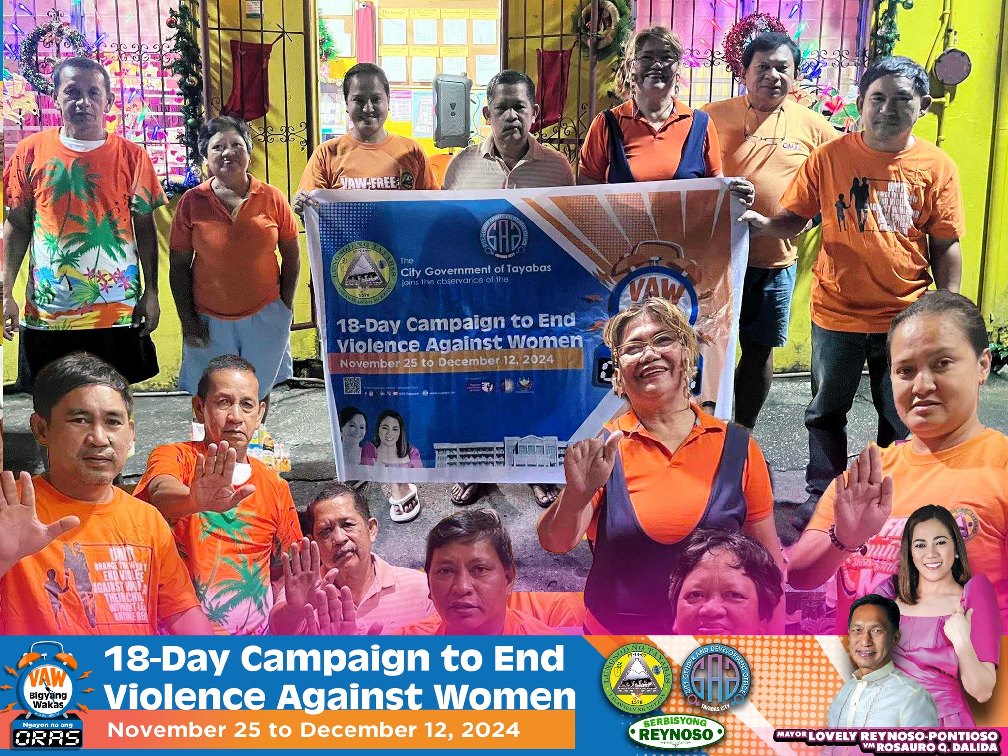 Standing together against Violence Against Women!