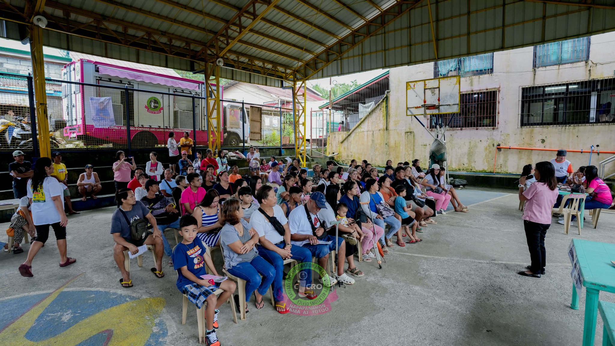 PAGLILINGKOD NA MAY PUSO CARAVAN SA DON ELPIDIO COVERED COURT, BARANGAY LALO ISINAGAWA