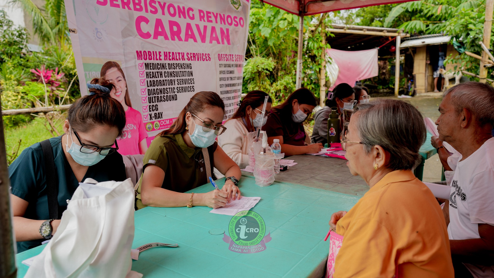 MGA OPIASIN, MATEUNAHIN AT BANILADIN, NAKINABANG SA SERBISYONG REYNOSO CARAVAN.