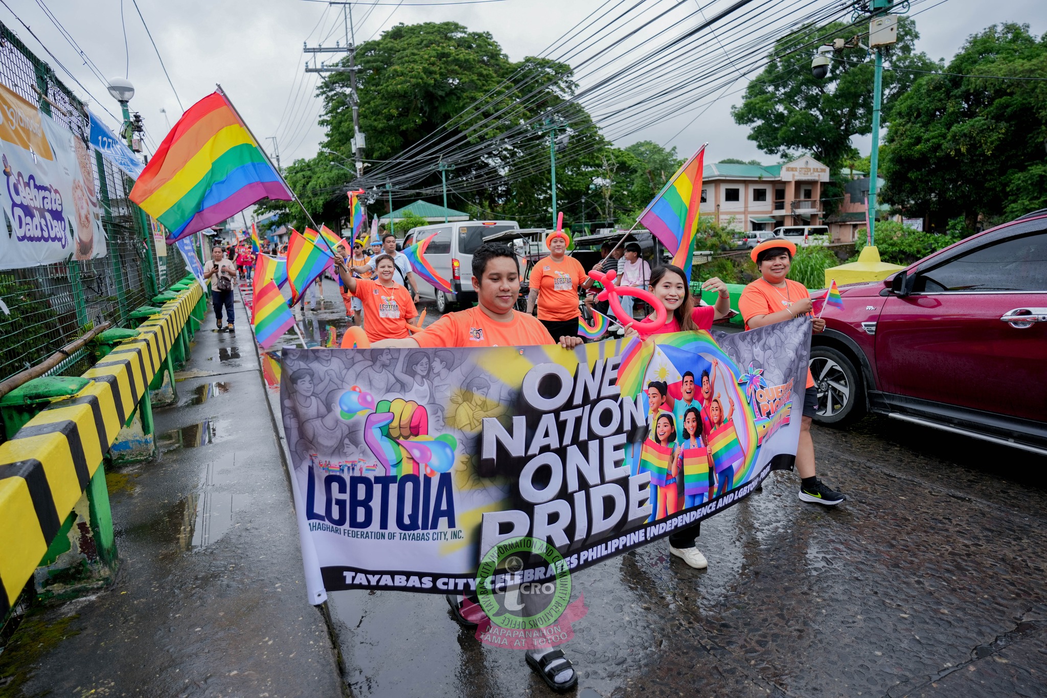 LGBT BAHAGHARI FEDERATION OF TAYABAS CITY INC., IPINAGDIWANG ANG PRIDE MONTH AT ARAW NG KALAYAAN