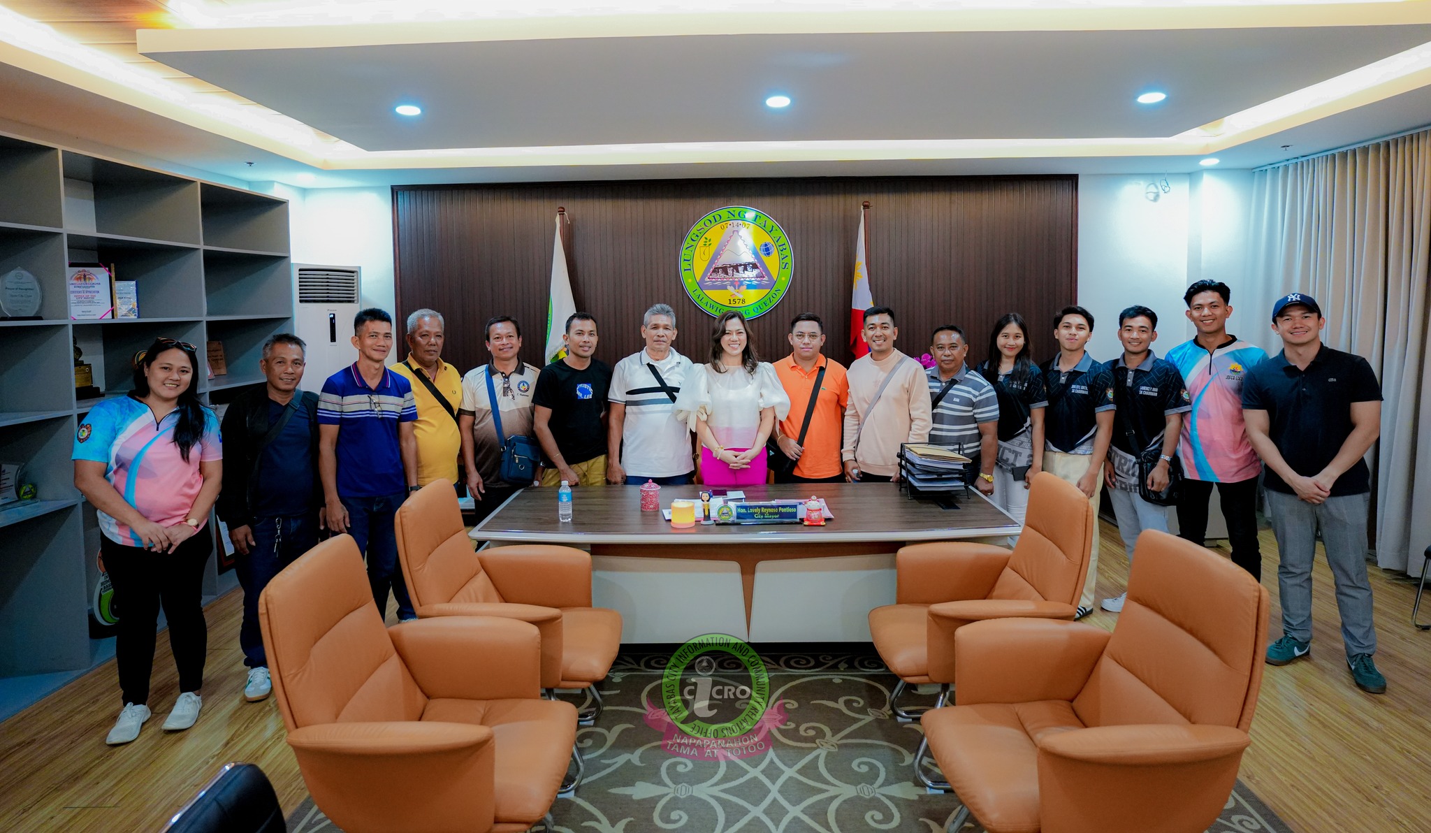 MUNICIPAL COUNCILOR MARLON NOSCAL, BARANGAY AT SK OFFICIALS NG CALAUAG, QUEZON, NAGSAGAWA NG BECHMARKING ACTIVITY SA LUNGSOD NG TAYABAS